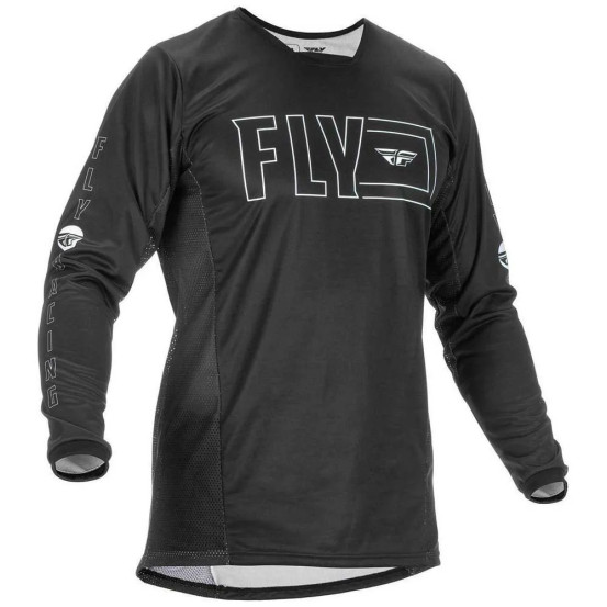 Maillot cross Fly Racing 2022 Kinetic Fuel - Noir Blanc