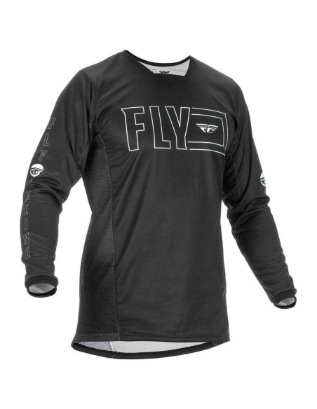 Maillot cross Fly Racing 2022 Kinetic Fuel - Noir Blanc