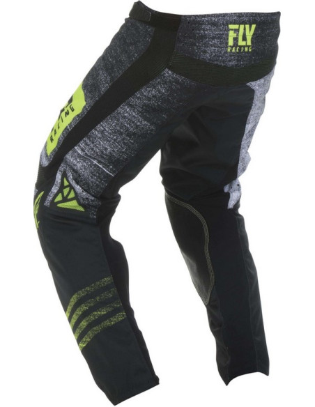 Pantalon cross Fly Racing 2019 Kinetic Noiz - Noir Jaune Fluo