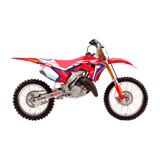Kit déco BLACKBIRD Polisport Replica Team HRC Honda 2019 125/250 CR 2002-2007