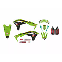 Kit déco BLACKBIRD Replica Kawasaki 2020 - KAWASAKI KX F KX F 450 2016 - 2020 250 2017 - 2020 2