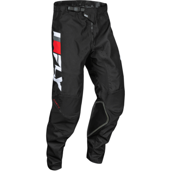 Pantalon cross Fly Racing 2024 Kinetic Prix - Rouge Gris Blanc