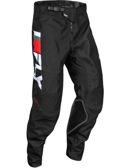 Pantalon cross Fly Racing 2024 Kinetic Prix - Rouge Gris Blanc