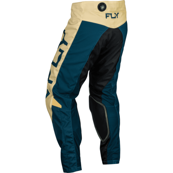 Pantalon cross Fly Racing 2024 Kinetic Reload - Ivoire Bleu Marine Cobalt