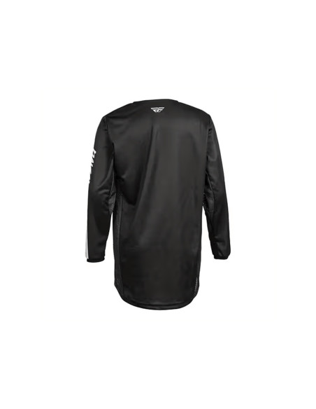 Maillot cross enfant Fly Racing 2022 Kinetic Rebel - Blanc Noir