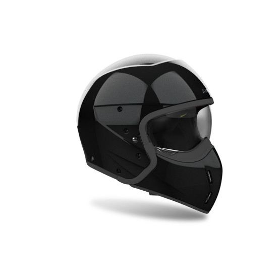 Casque modulable Airoh J 110 - Noir Pailleté