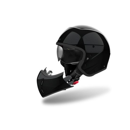 Casque modulable Airoh J 110 - Noir Pailleté
