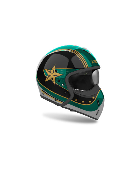 Casque modulable Airoh J 110 Command - Vert menthe