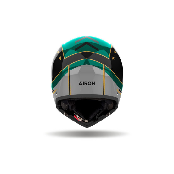 Casque modulable Airoh J 110 Command - Vert menthe