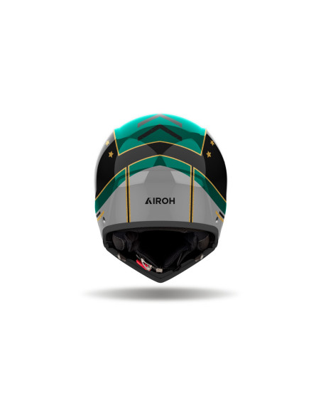 Casque modulable Airoh J 110 Command - Vert menthe