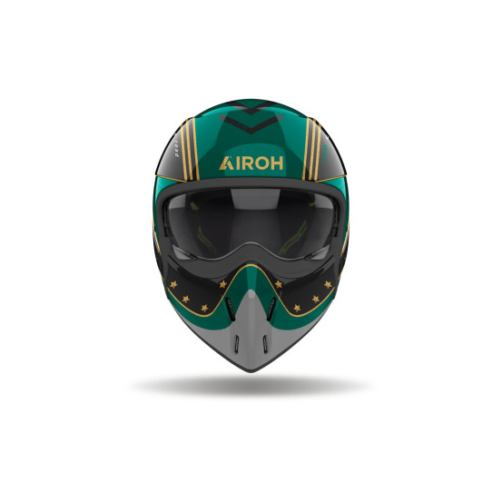 Casque modulable Airoh J 110 Command - Vert menthe