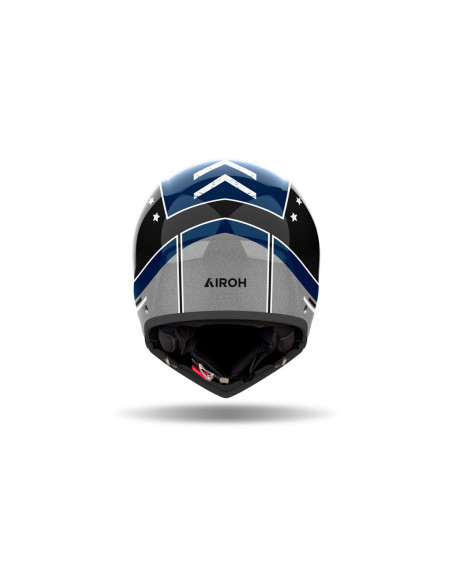 Casque modulable Airoh J 110 Command - Bleu Octane