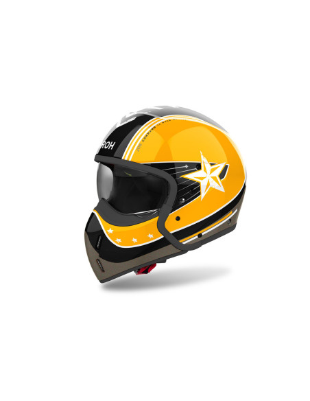 Casque modulable Airoh J 110 Command - Jaune
