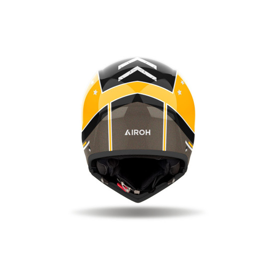 Casque modulable Airoh J 110 Command - Jaune
