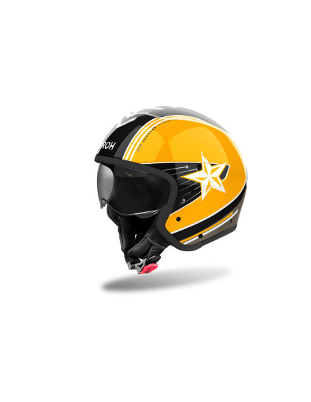Casque modulable Airoh J 110 Command - Jaune