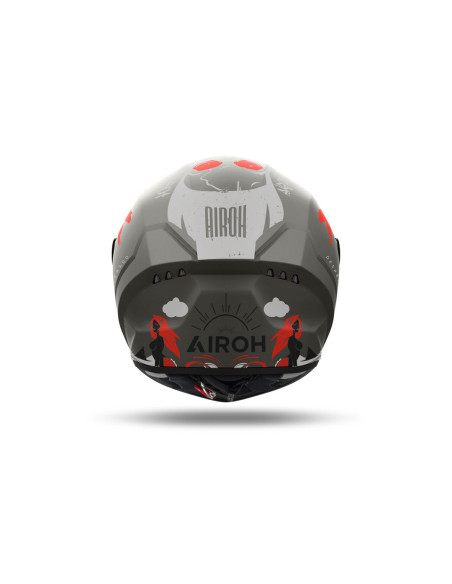 Casque intégral Airoh Connor Desperado - Orange Mat