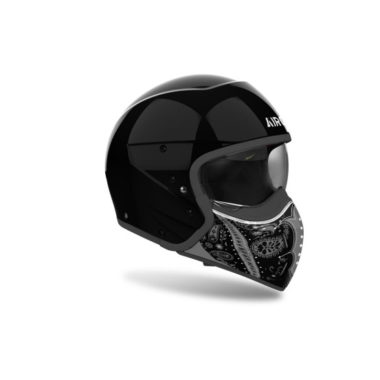 Casque modulable Airoh J 110 Paesly - Noir
