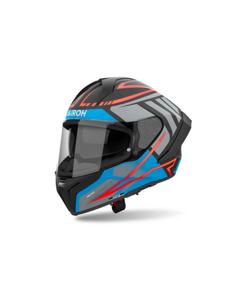 Casque intégral Airoh Matryx Rider - Bleu foncé Mat