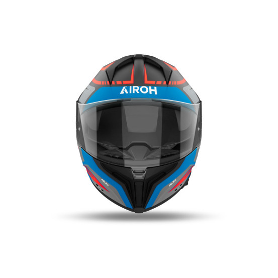 Casque intégral Airoh Matryx Rider - Bleu foncé Mat
