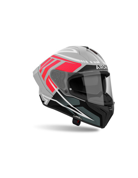 Casque intégral Airoh Matryx Rider - Rouge Mat