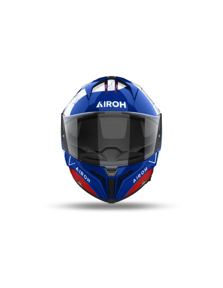 Casque intégral Airoh Matryx Scope - Bleu Rouge