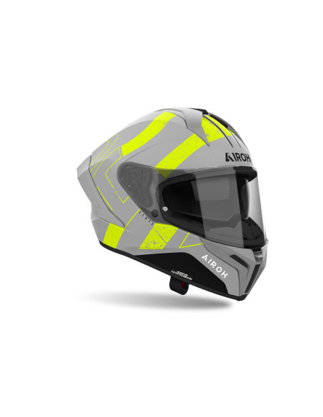 Casque intégral Airoh Matryx Scope - Jaune Mat