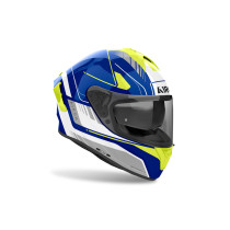 Casque intégral Airoh Spark 2 Chrono - Bleu Jaune 2