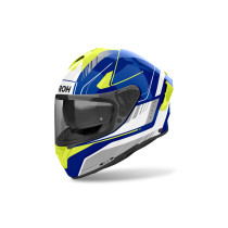 Casque intégral Airoh Spark 2 Chrono - Bleu Jaune