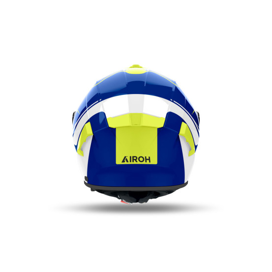Casque intégral Airoh Spark 2 Chrono - Bleu Jaune