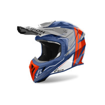 Casque cross Airoh Aviator Ace 2 Engine - Bleu