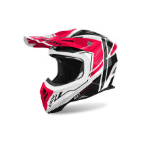Casque cross Airoh Aviator Ace 2 Engine - Rouge