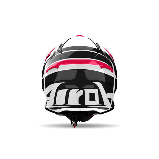 Casque cross Airoh Aviator Ace 2 Engine - Rouge