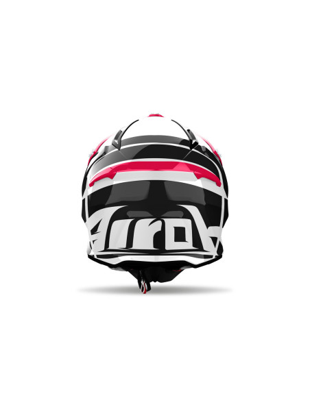 Casque cross Airoh Aviator Ace 2 Engine - Rouge