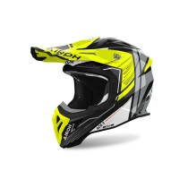 Casque cross Airoh Aviator Ace 2 Engine - Jaune