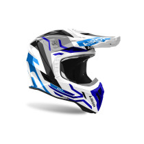 Casque cross Airoh Aviator Ace 2 Ground - Bleu 2