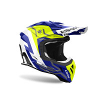 Casque cross Airoh Aviator Ace 2 Ground - Jaune 2