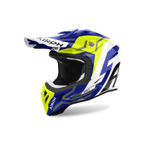 Casque cross Airoh Aviator Ace 2 Ground - Jaune