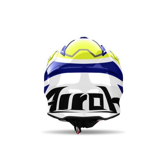 Casque cross Airoh Aviator Ace 2 Ground - Jaune