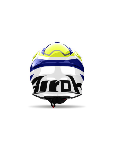 Casque cross Airoh Aviator Ace 2 Ground - Jaune