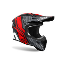 Casque cross Airoh Aviator Ace 2 Proud - Rouge Mat 2