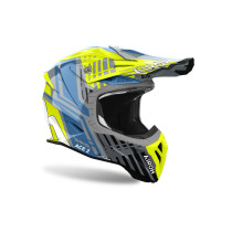 Casque cross Airoh Aviator Ace 2 Proud - Jaune 2