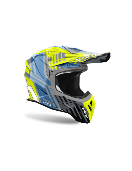 Casque cross Airoh Aviator Ace 2 Proud - Jaune