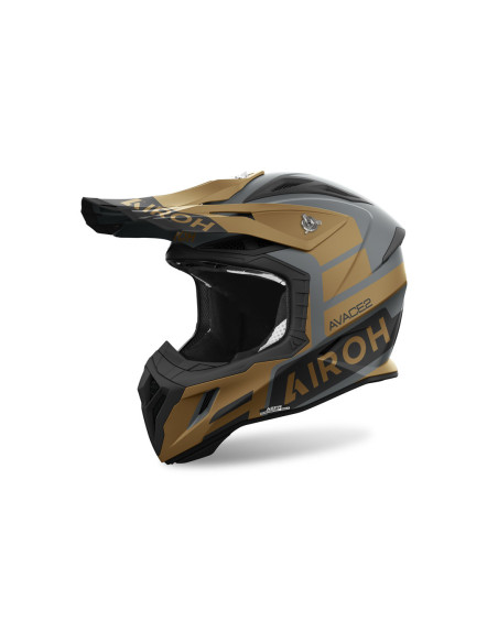 Casque cross Airoh Aviator Ace 2 Sake - Or Mat