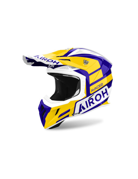 Casque cross Airoh Aviator Ace 2 Sake - Jaune