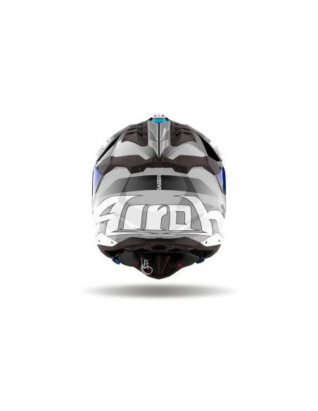 Casque cross Airoh Aviator 3 Saber - Bleu