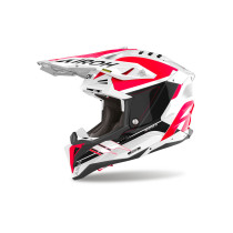 Casque cross Airoh Aviator 3 Saber - Rouge