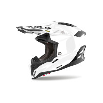 Casque cross Airoh Aviator 3 - Blanc