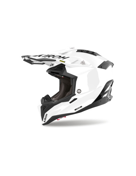 Casque cross Airoh Aviator 3 - Blanc