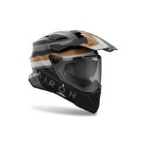 Casque adventure Airoh Commander 2 Doom - Or Mat 2