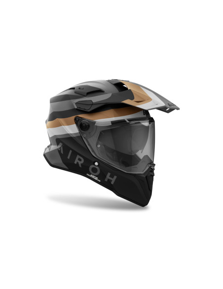 Casque adventure Airoh Commander 2 Doom - Or Mat